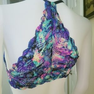 Victoria Secret Pink multi-color 32 B lace bra